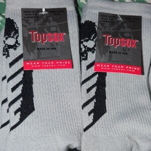 Men’s Gray Crew Socks - Comfort & Durable Support